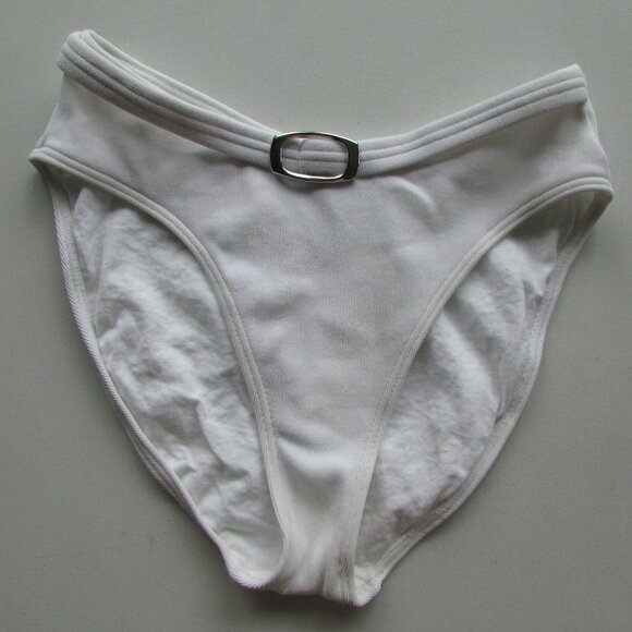 BARE LUXURY High Cut Legs Bikini Bottom - Sz 8 - Picture 1 of 5